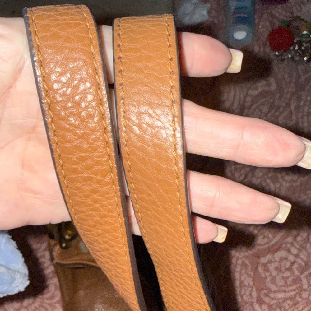 Michael Kors Brown Leather Tote Bag - Picture 6 of 10